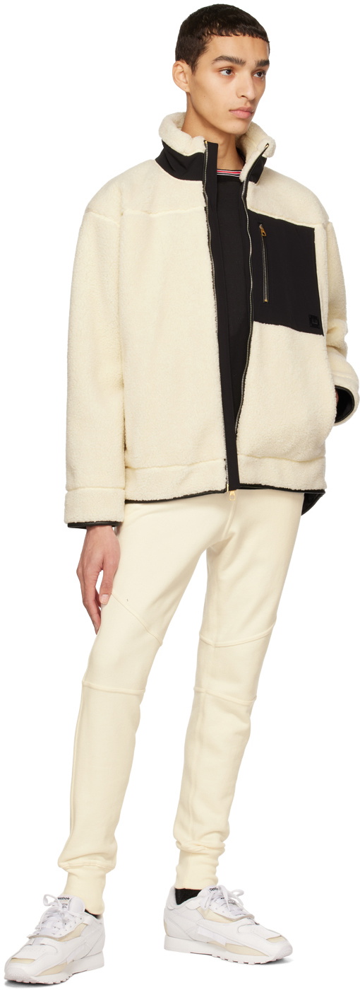 Dunhill Off-White Zip Track Jacket