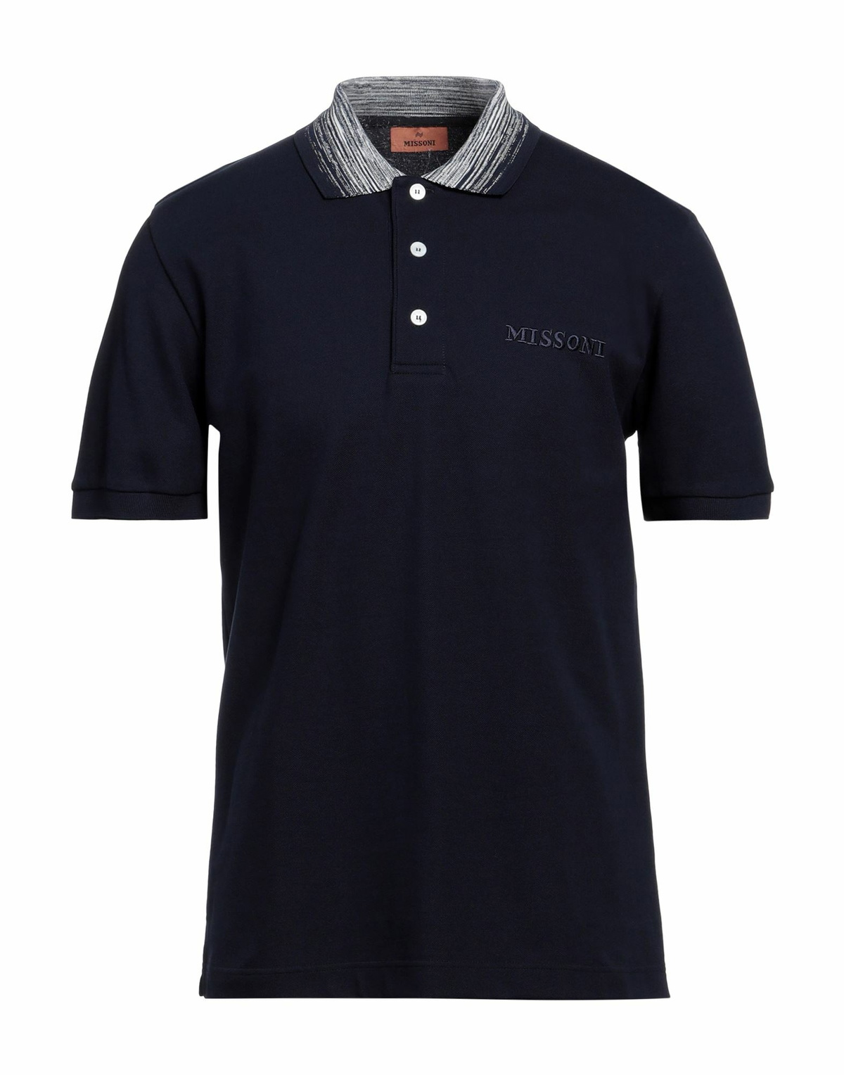 Missoni Mens Polo shirt Midnight in Blue