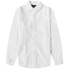 Beams Plus Men's Button Down Oxford Shirt in White