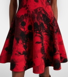 McQueen Jacquard minidress