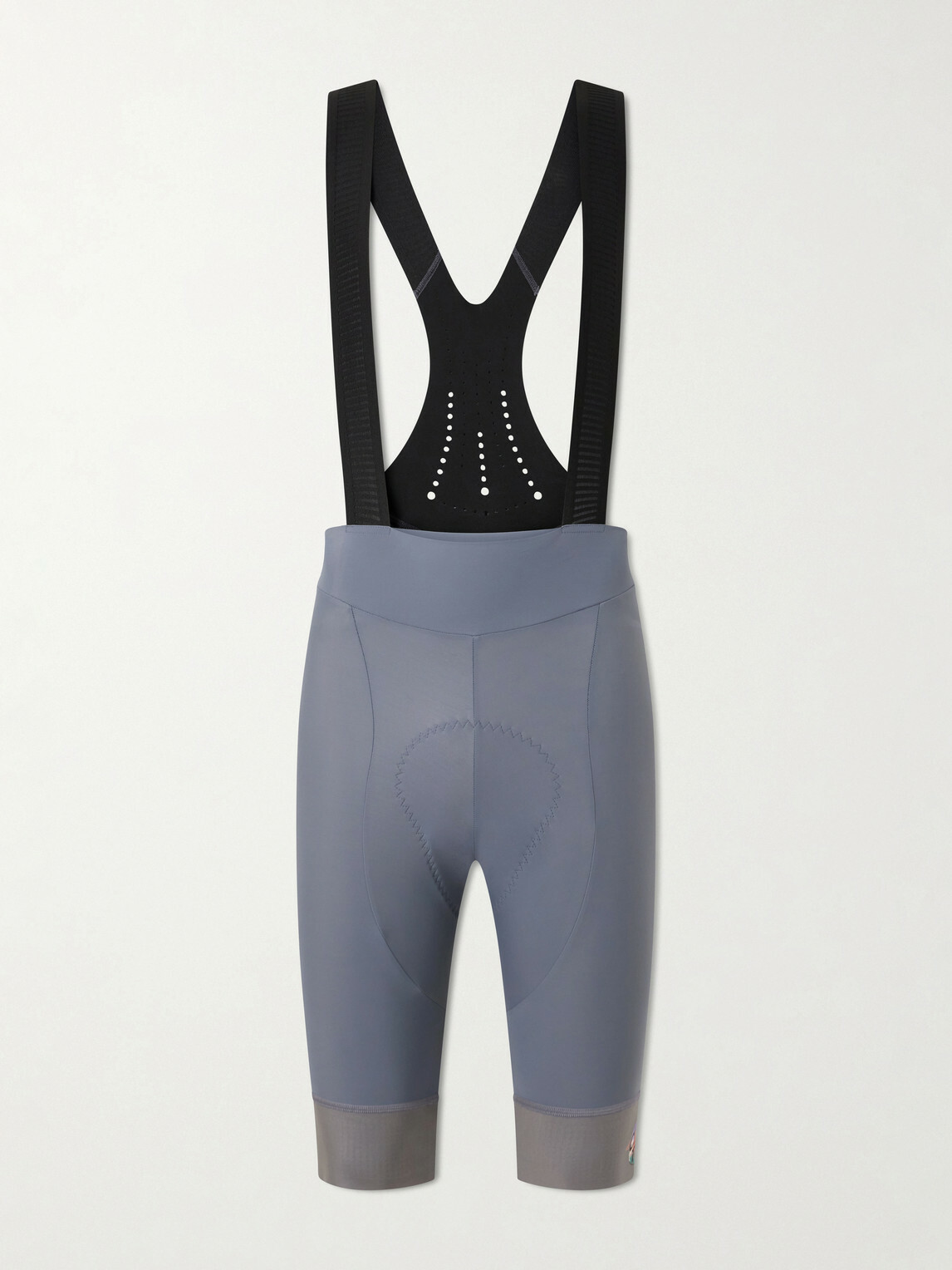 A Kind Of Guise - Basso Giro Alpino Logo-Print Mesh Cycling Bib Shorts - Gray