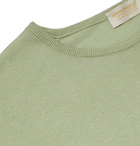 John Smedley - Slim-Fit Sea Island Cotton and Cashmere-Blend Sweater - Green