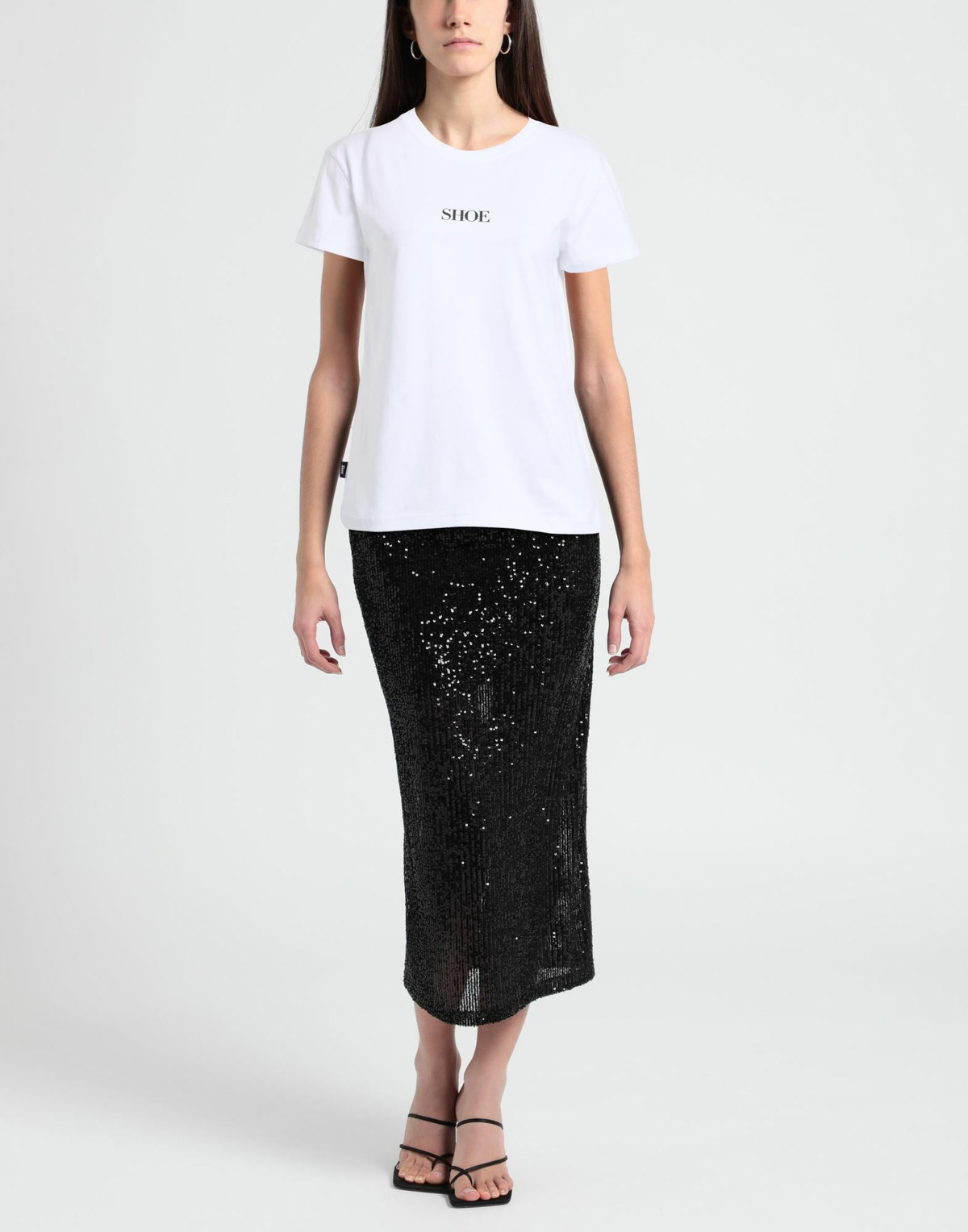 Shoe Womens T-shirt in White