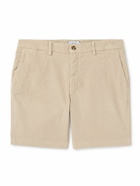 Mr P. - Straight-Leg Organic Cotton-Blend Corduroy Shorts - Neutrals