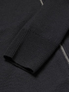 Barena - Merino Wool Zip-Up Cardigan - Gray