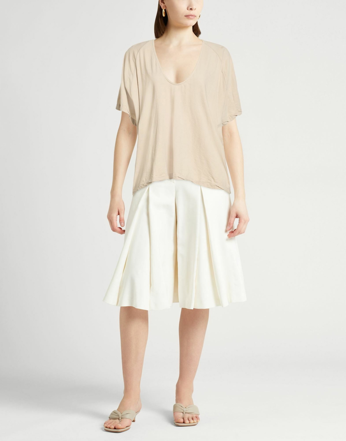 Crossley Womens T-shirt Sand