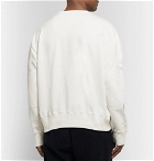 Our Legacy - Printed Loopback Cotton-Jersey Sweatshirt - White