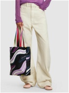 PUCCI Gallery Reversible Silk Tote Bag