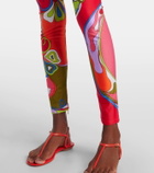 Pucci Orchidee printed leggings