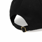 Casablanca Men's Montagne Embroidered Patch Cap in Black 