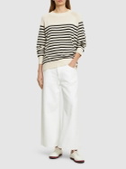 WEEKEND MAX MARA Pepato Viscose Blend Knit Sweater