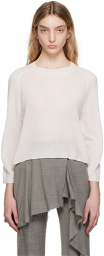 360Cashmere Off-White Eda Sweater