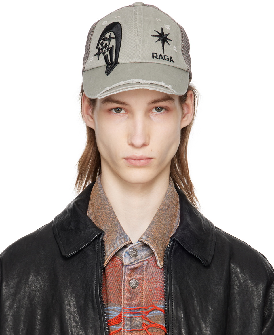 Raga Malak Gray Suba Trucker Cap