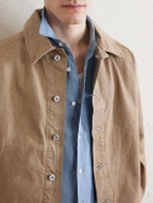 Aimé Leon Dore - Linen Shirt - Blue