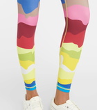 The Upside Astro printed high-rise leggings