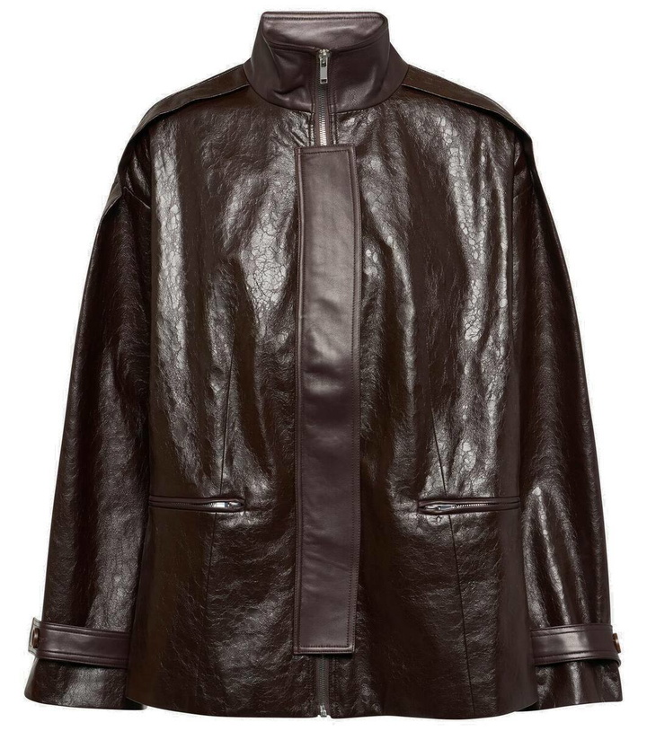 Photo: Jacques Wei Leather jacket