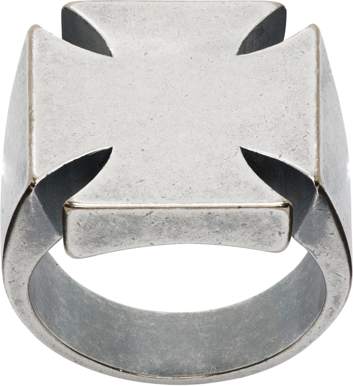VETEMENTS Biker Cross Minimal Ring