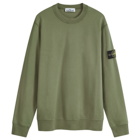 Stone Island Men's Garment Dyed Crew Sweatshirt in Musk