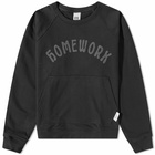 Homework Men's Under Construction Crew Sweat in Black