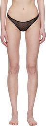 Yasmine Eslami Black Joanne Mini Briefs