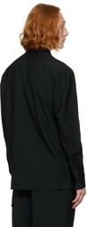 Bottega Veneta Black Wool Shirt