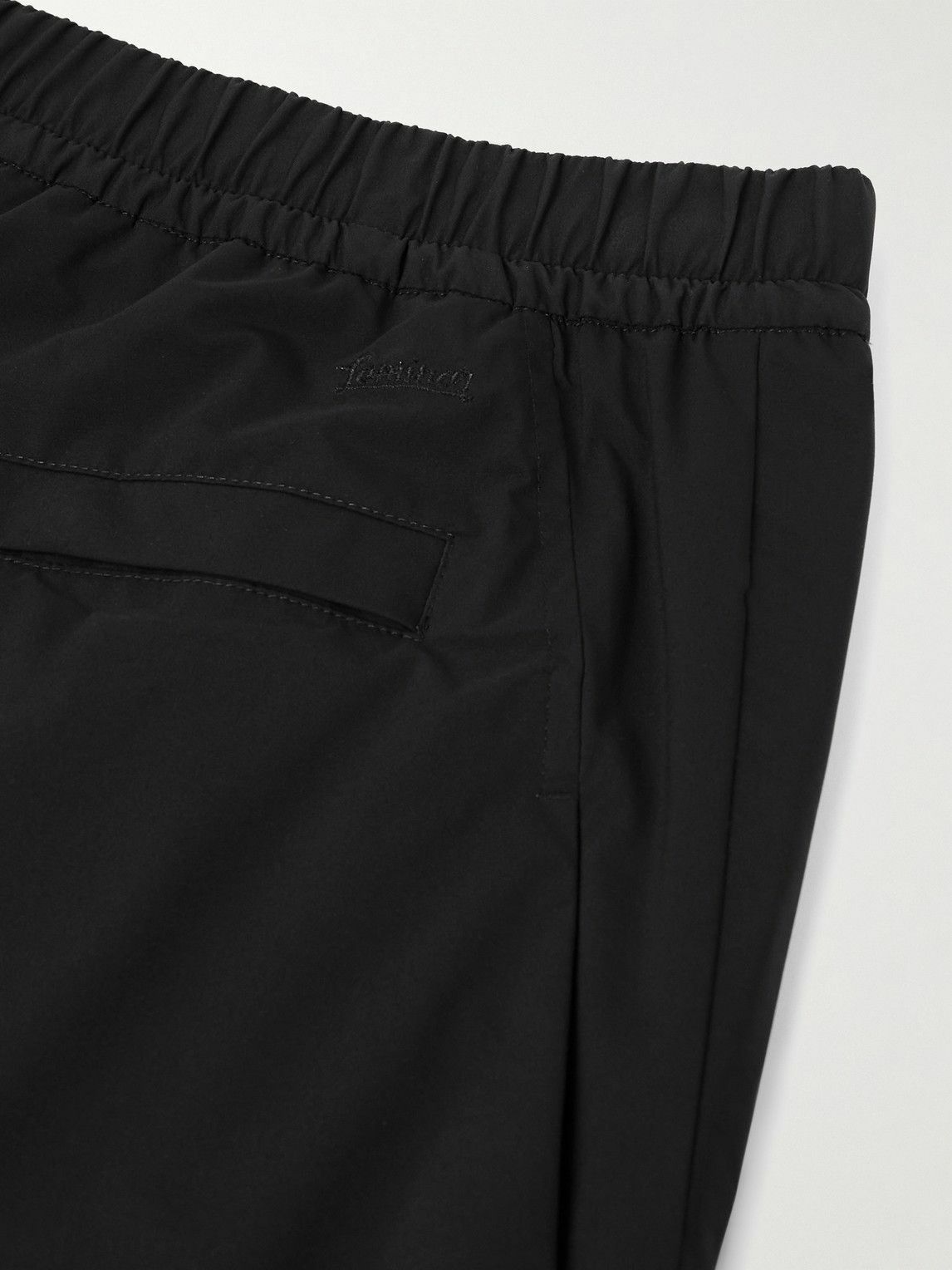 Laminar - Tapered Shell Trousers - Black
