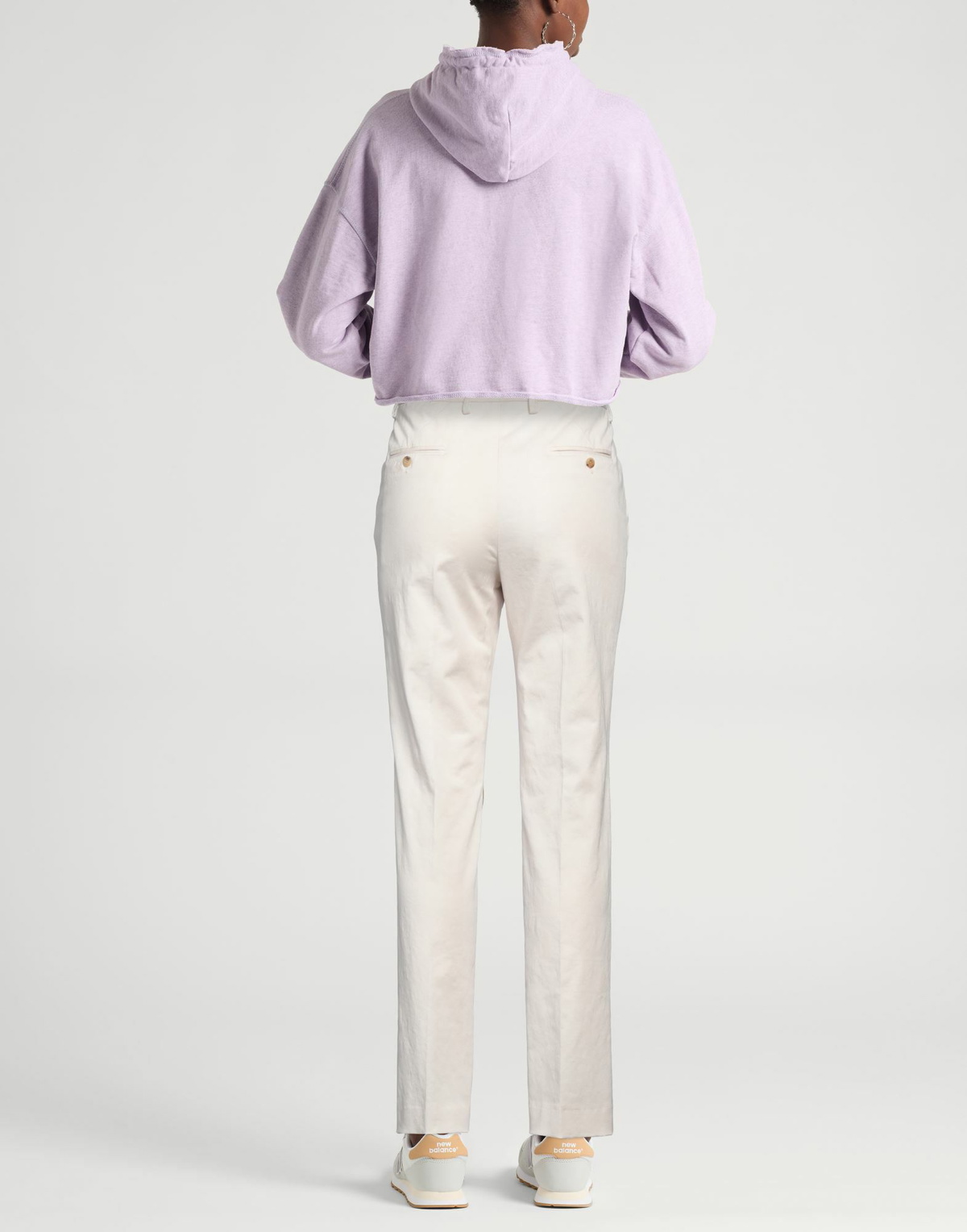 Boglioli Womens Pants Cream