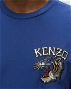 Kenzo Tiger Varsity Slim Tee Blue - Mens - Shortsleeves