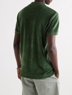 Orlebar Brown - Jarrett Cotton-Terry Polo Shirt - Green