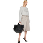 Maison Margiela Gray Wrap Shorts