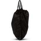 Guidi Black Drawstring Backpack
