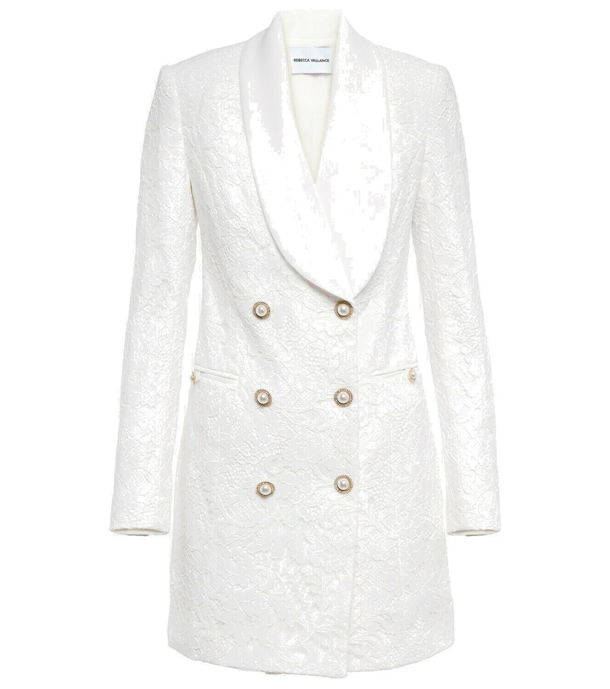 Rebecca Vallance Bridal Harriet Blazer Minidress Rebecca Vallance