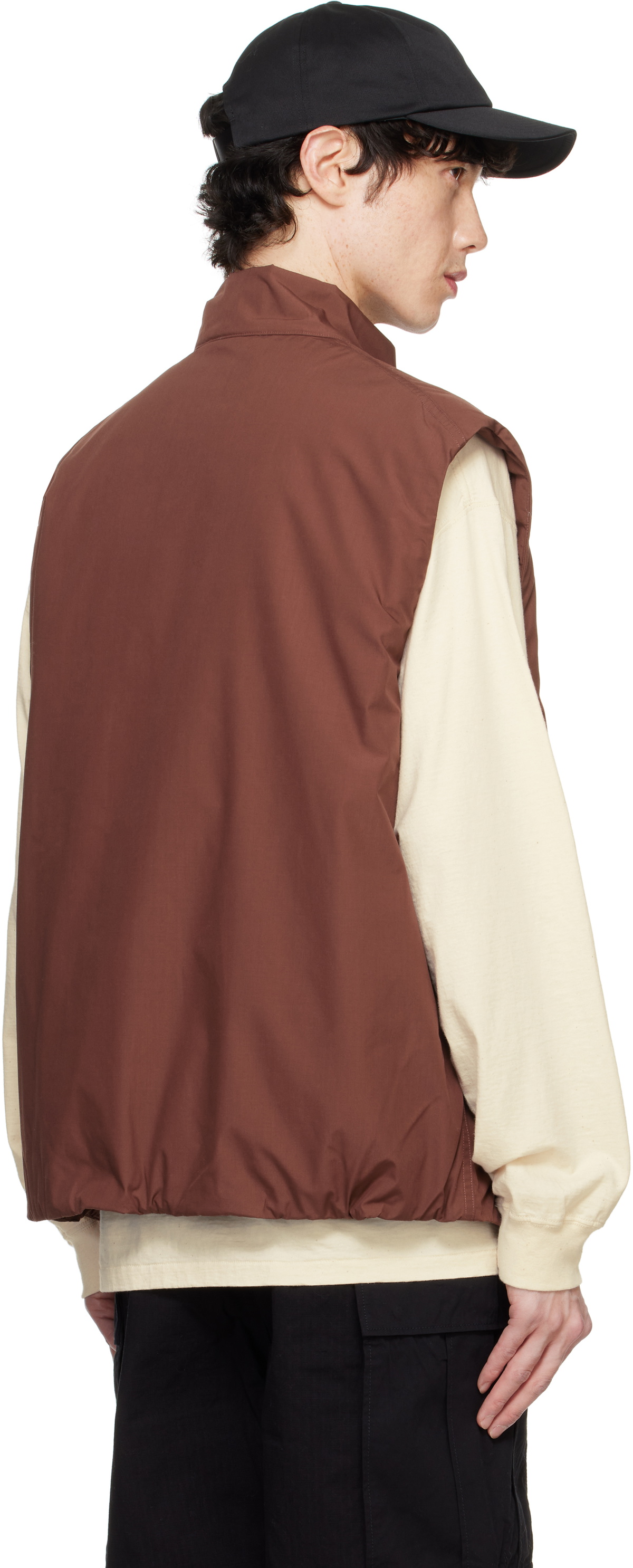 nanamica Burgundy Insulation Vest Nanamica