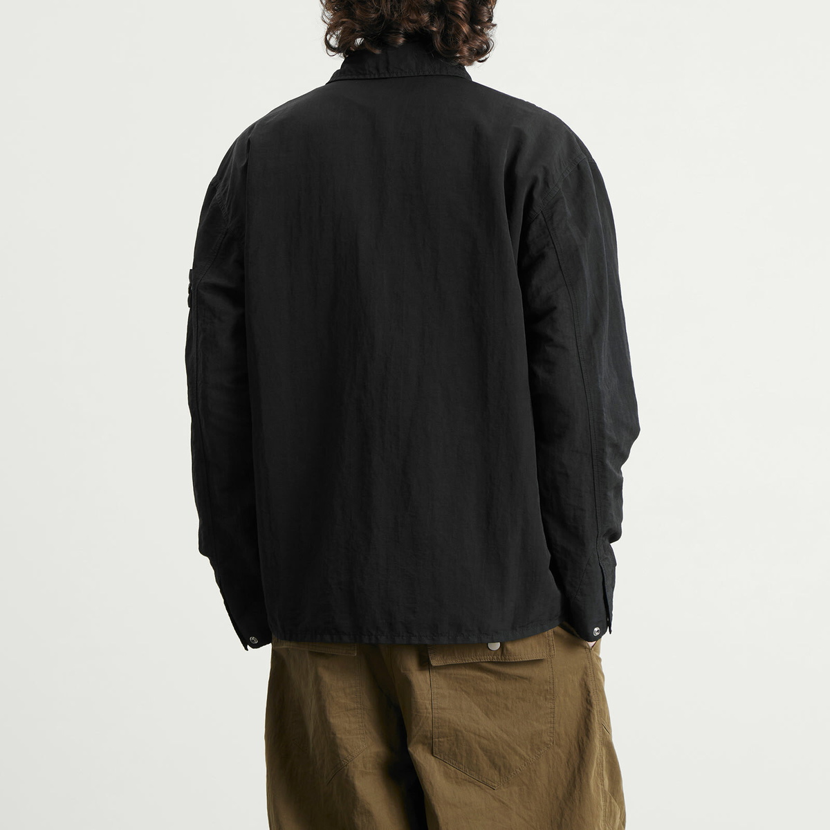 Stone Island Men's Naslan-TC Corrosion Treatment Shirt Jacket in