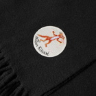 Maison Kitsuné x Olympia Le Tan Flower Fox Patch Classic Sca in Black