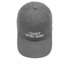 IDEA Sorry I Don't Work Here Cap in Charcoal 