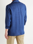 PRIVATE WHITE V.C. - Linen Shirt - Blue - M
