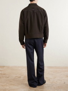 Needles - Piping Cowboy Logo-Embroidered Woven Jacket - Brown