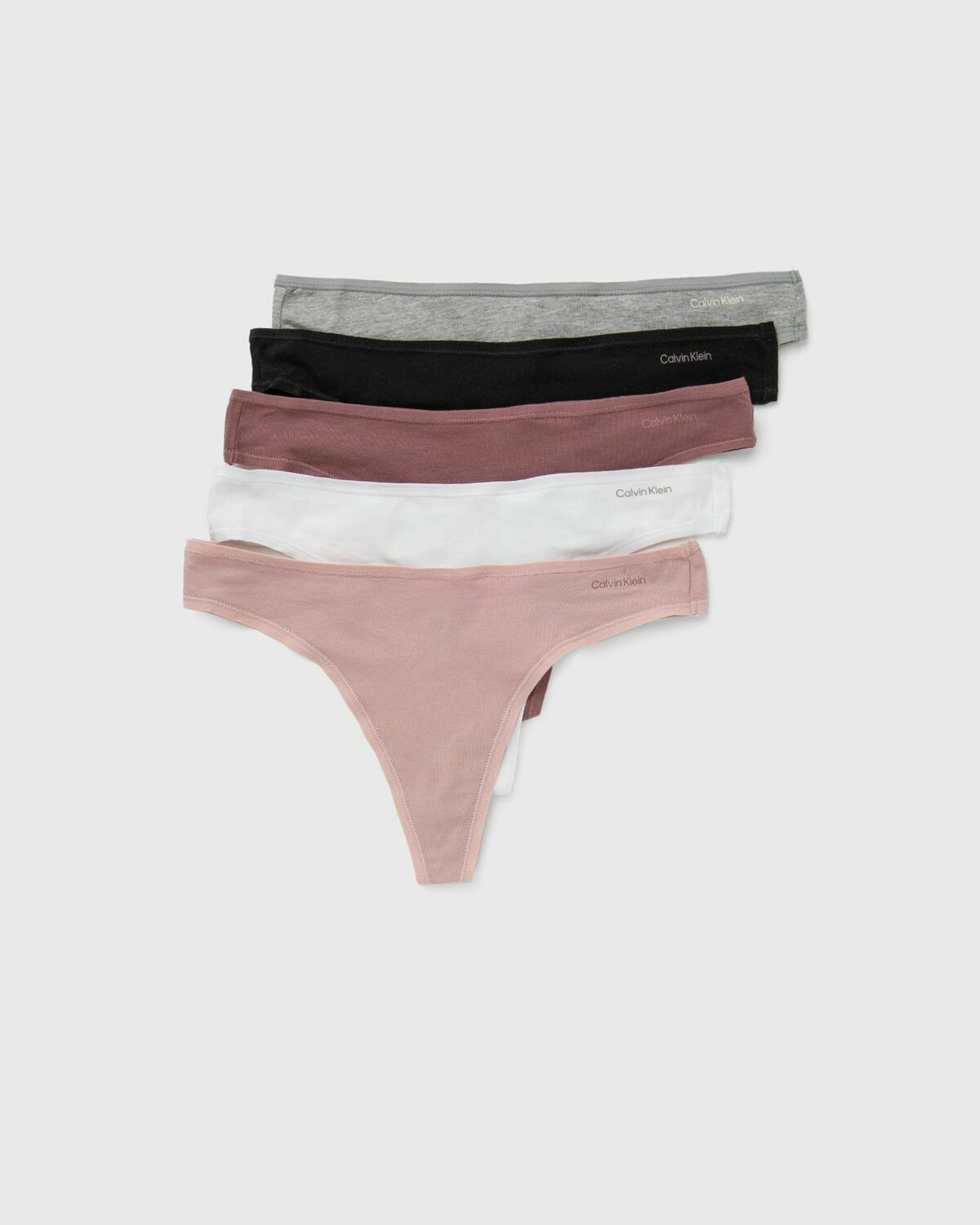 Calvin Klein Underwear Thong 5 Pk Multi Panties