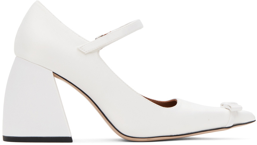 Shushu/Tong White Bow Heels Shushu/Tong