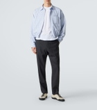 Prada Speedrock Re-Nylon and suede sneakers