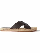 Zegna - Panarea Leather Sandals - Brown