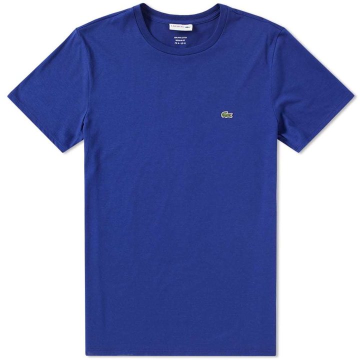 Photo: Lacoste Classic Tee Blue