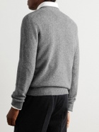 Boglioli - Wool and Cashmere-Blend Sweater - Gray