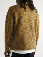 Acne Studios - Kristo Brushed Jacquard-Knit Sweater - Brown