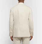 Canali - Beige Kei Slim-Fit Linen and Wool-Blend Suit Jacket - Beige
