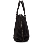 Guidi Black Small Weekender Duffle Bag