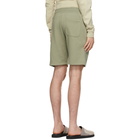 John Elliott Khaki Crimson Shorts