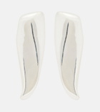 Bottega Veneta Prisma sterling silver earrings