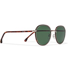 Paul Smith - Albion Round-Frame Tortoishell Acetate and Silver-Tone Sunglasses - Gold